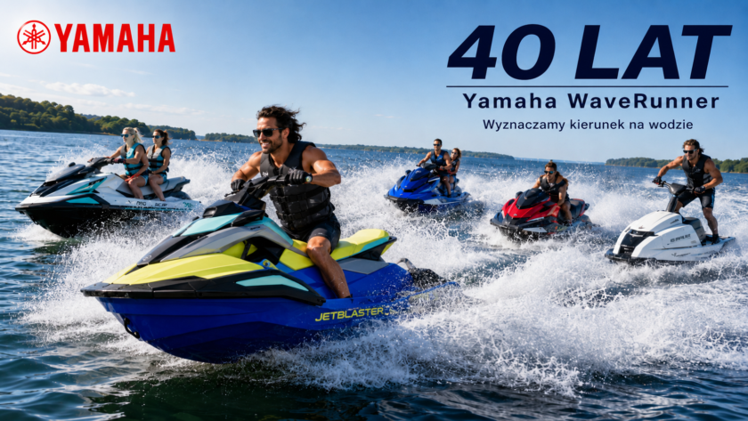 Skutery wodne Yamaha-40 lat WaveRunner
